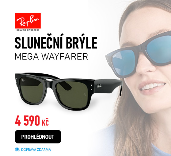 Ray Ban RB 0840S 901/31 51 MEGA WAYFARER