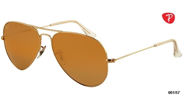 Ray Ban RB 3025 001/57 58 AVIATOR POLARIZACE