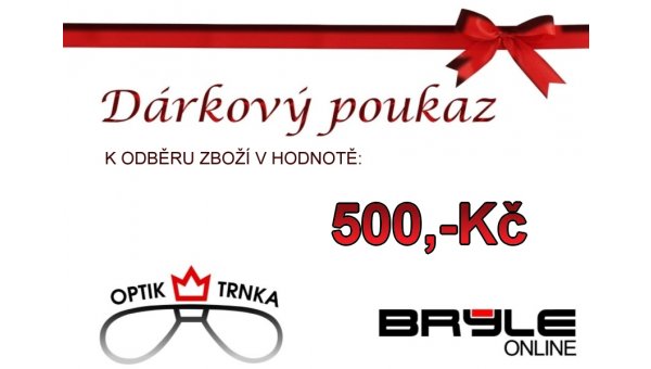 Dárkový poukaz 500