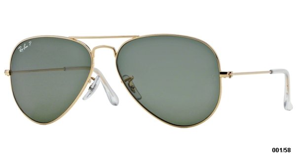 Ray Ban RB 3025 001/58 55 AVIATOR POLARIZACE