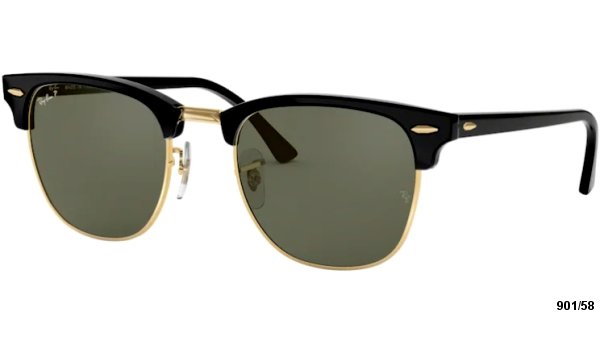 Ray Ban RB 3016 901/58 51 Clubmaster POLARIZACE