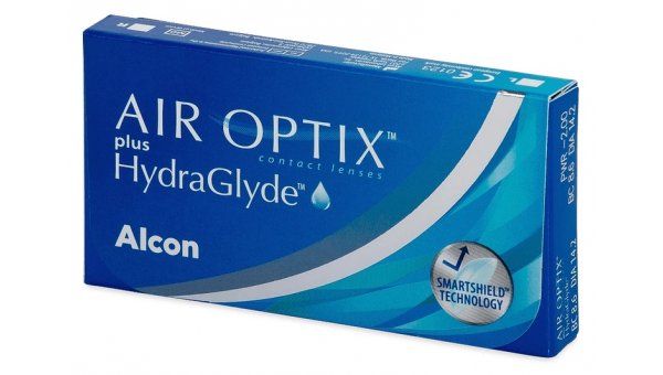 Alcon Air Optix plus HydraGlyde (6 ks)
