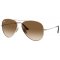 Ray Ban RB 8089 926551 58 AVIATOR TITANIUM